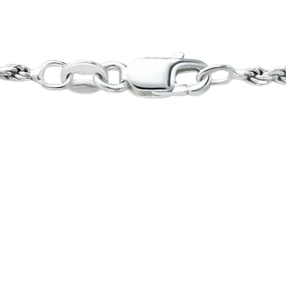 Giani Bernini Sterling Silver Rope Chain 24” Necklace - Picture 6 of 7